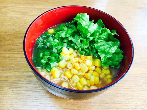 味噌バタコーンラーメン